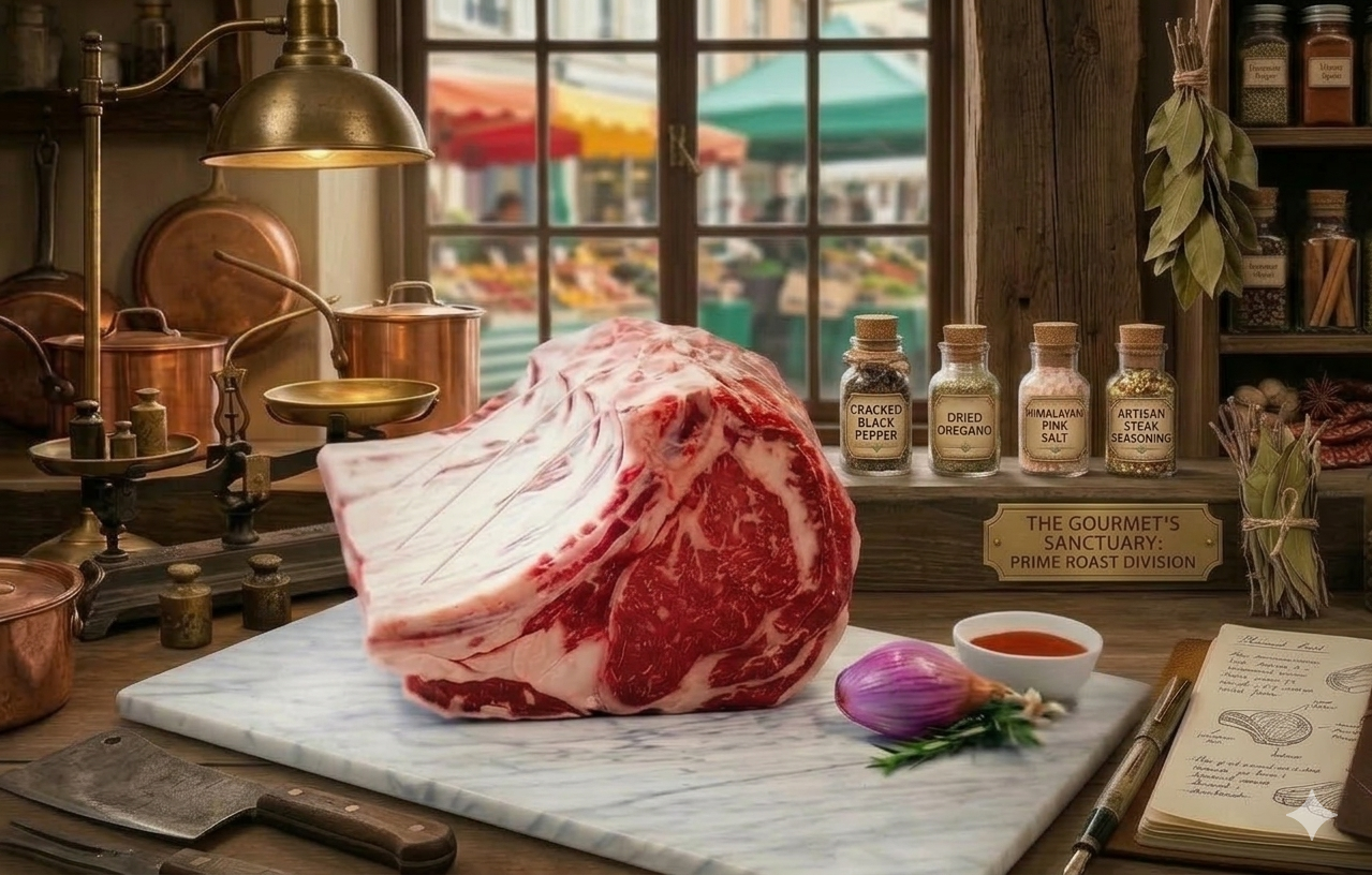 Standing Rib Roast, 3 Bone | 6-8 lbs | Boned and Tied