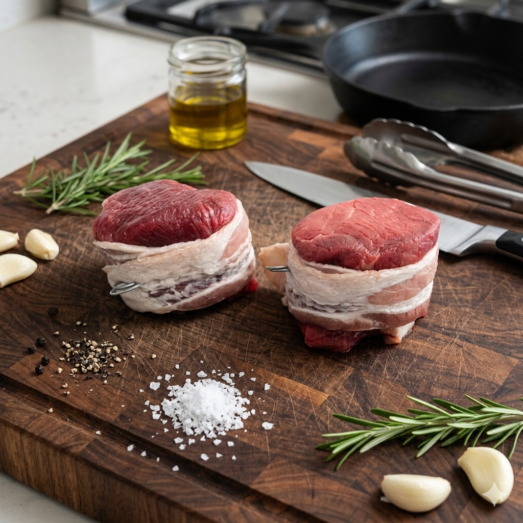 5 oz. Bacon Wrapped Filet | 4 Each