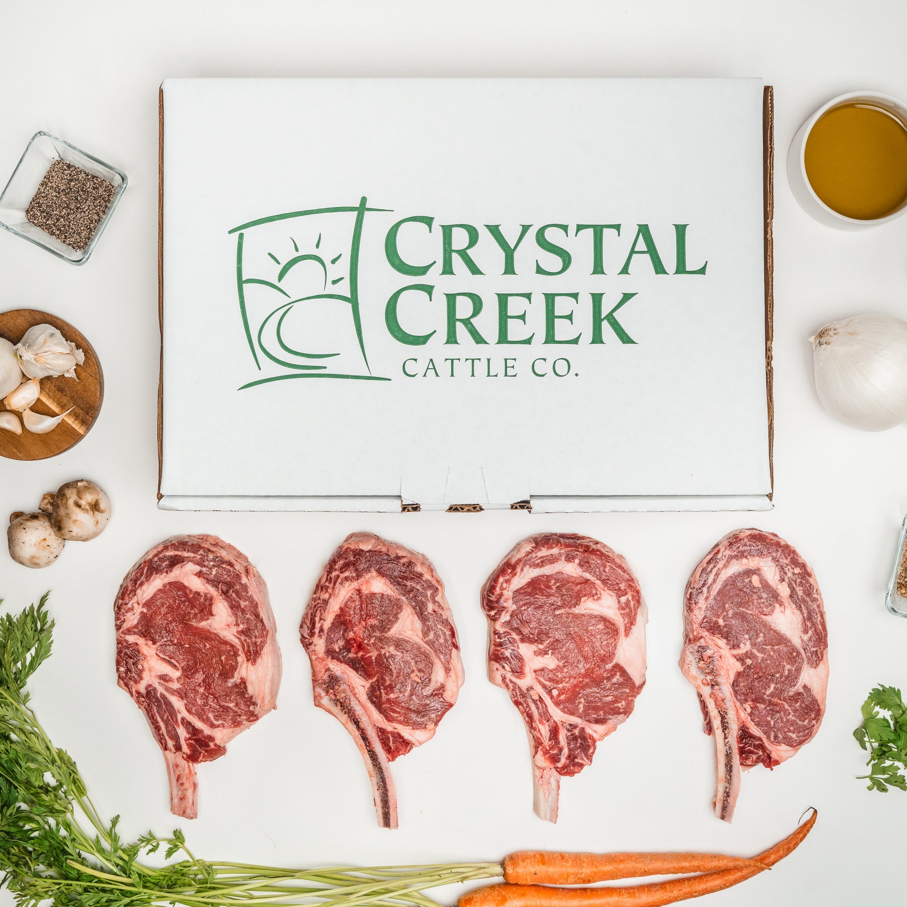 16 oz. Bone In Cowboy Ribeye | 4 Each