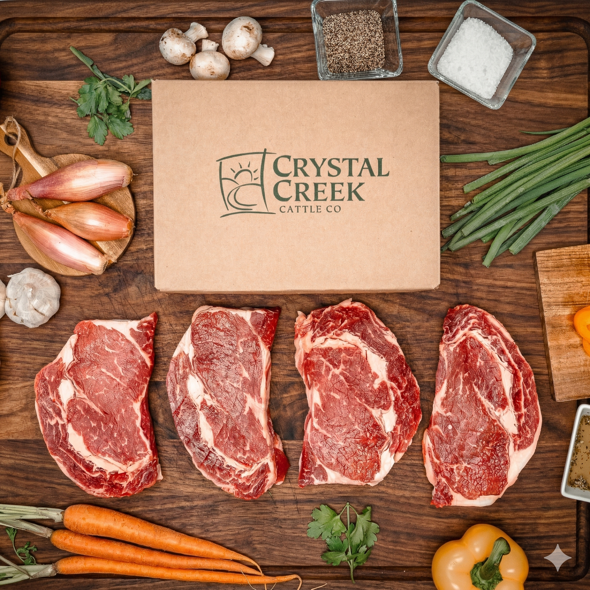 12 oz. Boneless Ribeye Steak | 4 Each