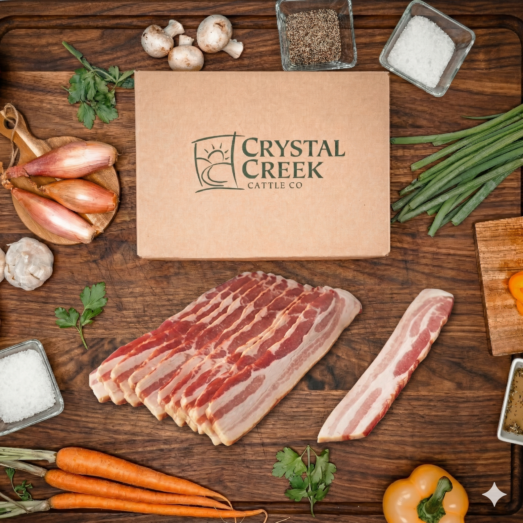 Thick Sliced Applewood Smoked Bacon | 2 Pounds