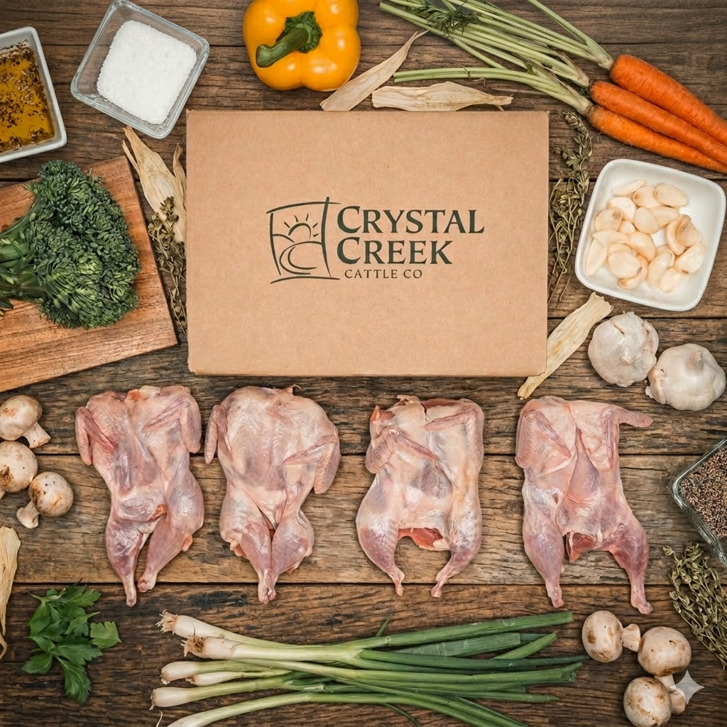 Texas Farm Raised Quail| 4 pieces per package