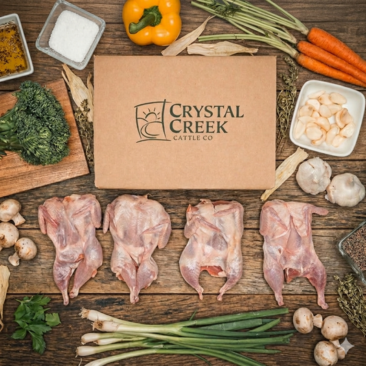 Texas Farm Raised Quail| 4 pieces per package