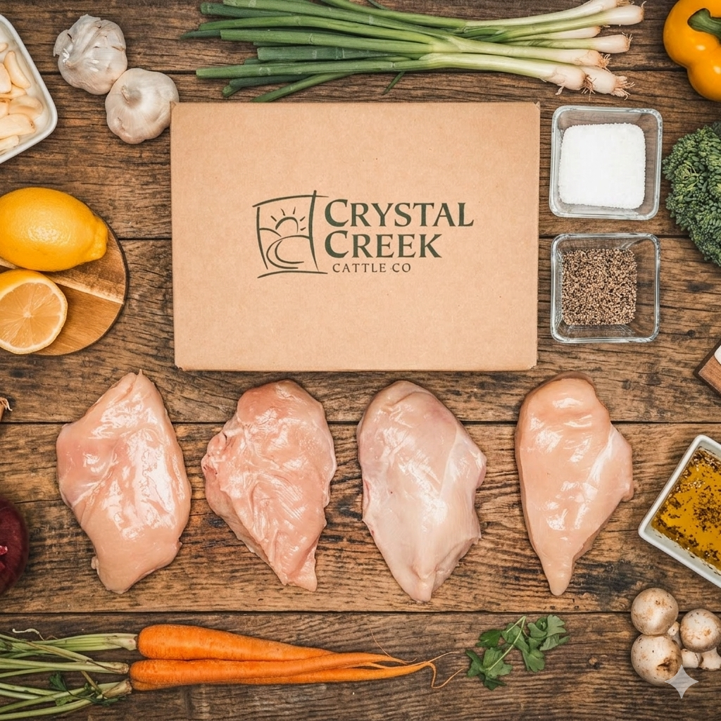 8 oz. Boneless Skinless Chicken Breast | 4 pieces