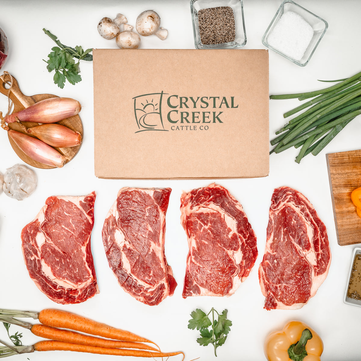 12 oz. Boneless Ribeye Steak | 4 Each