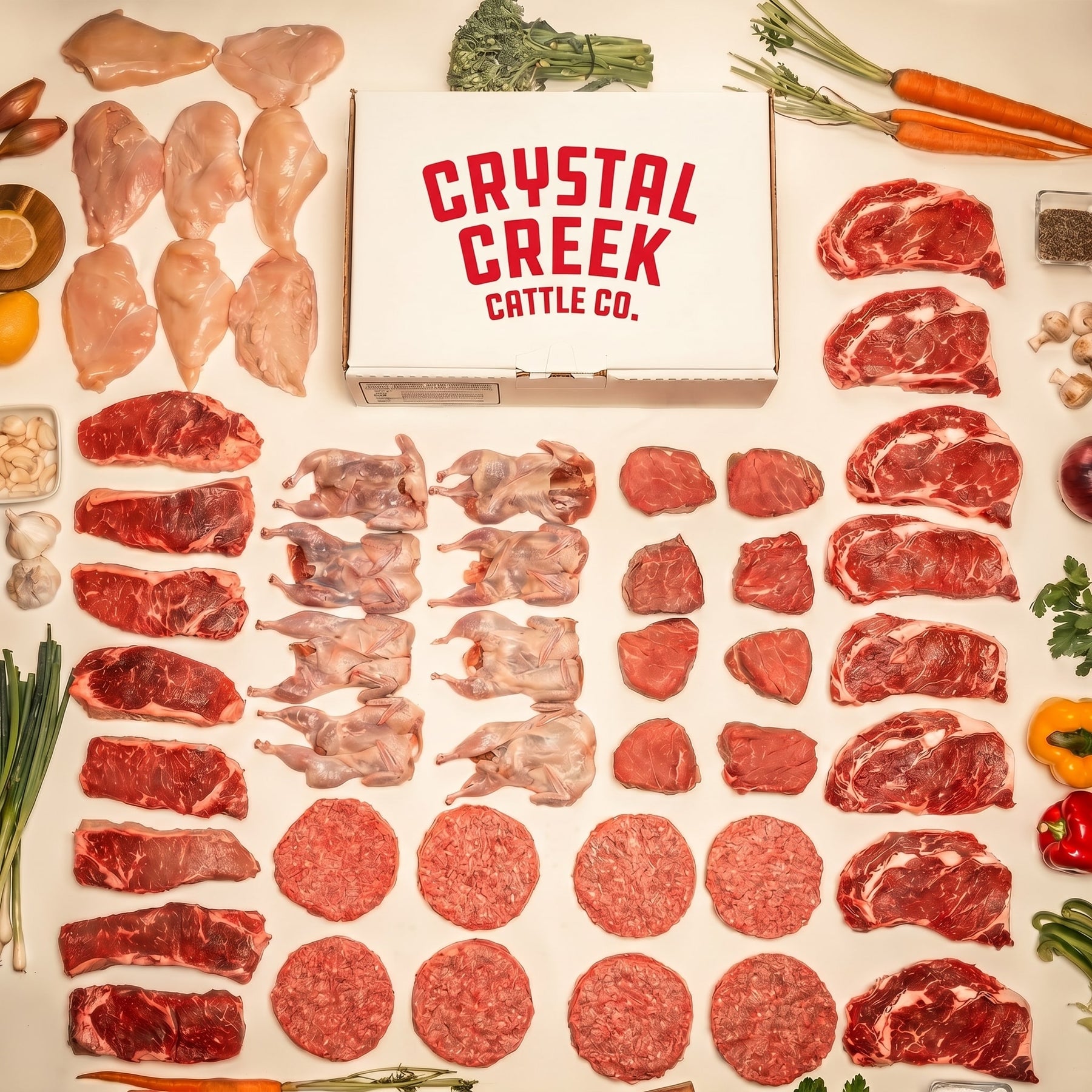 Crystal Classic Large Combo - all cuts with Crystal Creek box