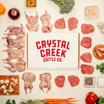 Farm and Field Box - tenderloin and quail with Crystal Creek box